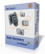 Digital camera data recovery software package